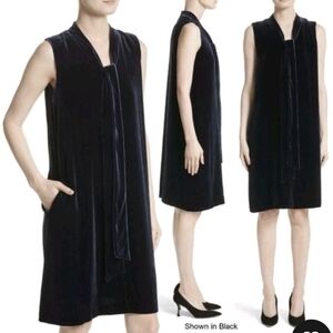 Lafayette 148 Dark Gray Crushed Velvet Size P